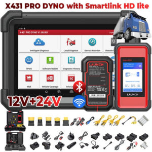 Diagnostikaseade Launch X431 PRO DYNO ja Smartlink C HD Lite (sõidu- ja veoautod)